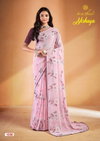 Akshaya By Kashvi Swarovski Work Weightless Printed Sarees Wholesale Price In Surat